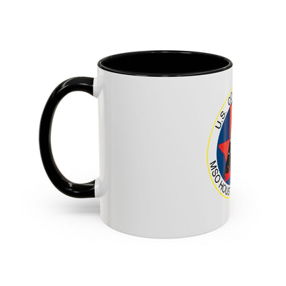 USCG MSO Houston Galveston (U.S. Coast Guard) Accent Coffee Mug