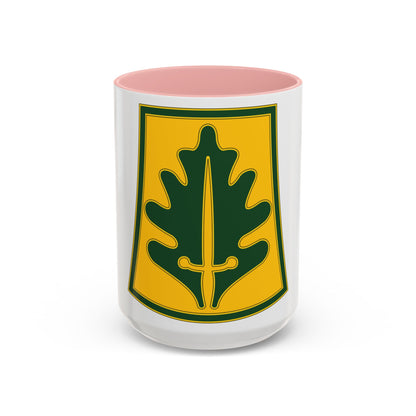 333 Military Police Brigade (U.S. Army) Accent Coffee Mug