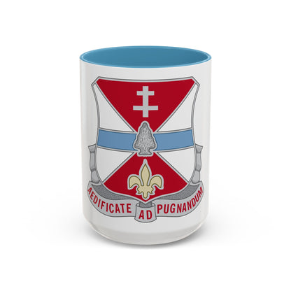 578 Engineer Battalion (U.S. Army) Accent Coffee Mug