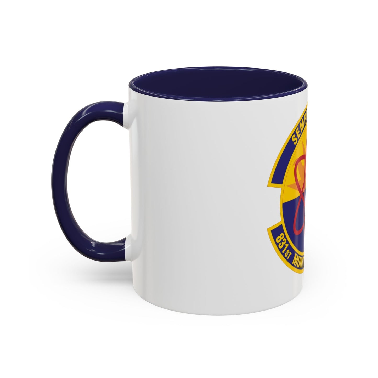 831st Munitions Support Squadron (U.S. Air Force) Accent Coffee Mug