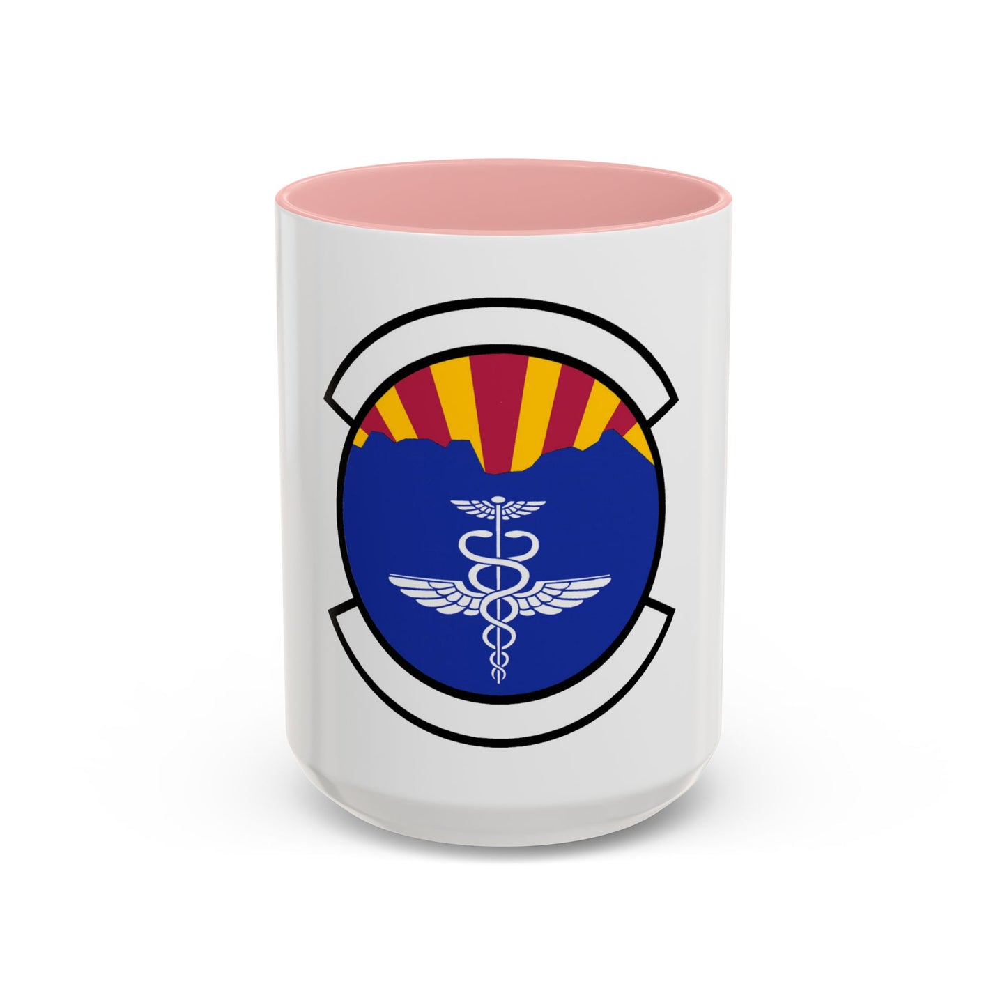 355 Operational Medical Readiness Squadron ACC (U.S. Air Force) Accent Coffee Mug