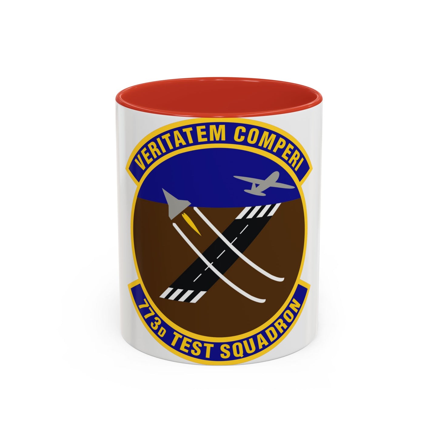 773 Test Squadron AFMC (U.S. Air Force) Accent Coffee Mug