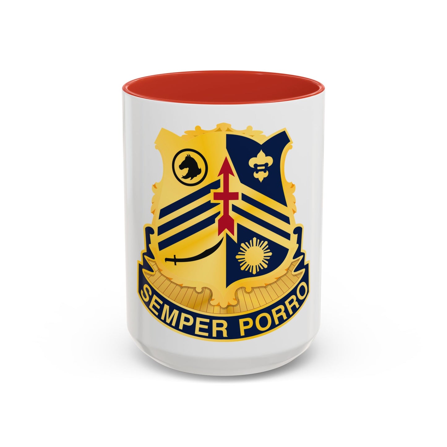 105 Cavalry Regiment (U.S. Army) Accent Coffee Mug