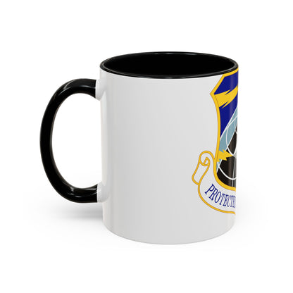 Protected SATCOM Group (U.S. Air Force) Accent Coffee Mug