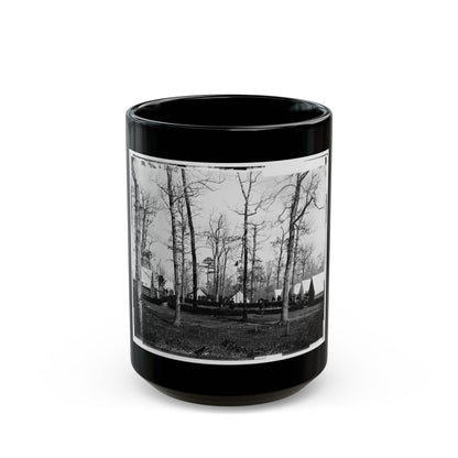 Brandy Station, Virginia (Vicinity). Field Hospital Of 3d Division, 2d Army Corps (U.S. Civil War) Black Coffee Mug