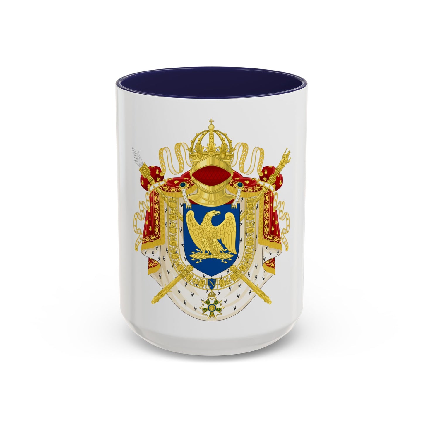 Imperial Coat of Arms of France (1804-1815) - Accent Coffee Mug