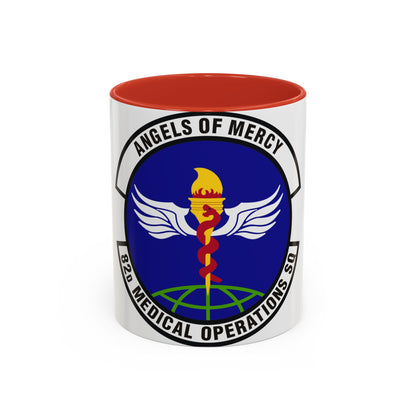 82d Medical Operations Squadron (U.S. Air Force) Accent Coffee Mug