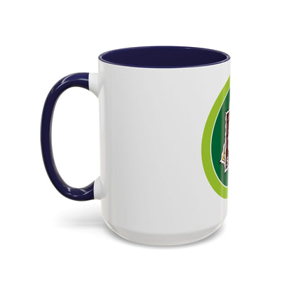 Stamp Collecting (Boy Scout Merit Badge) Accent Coffee Mug