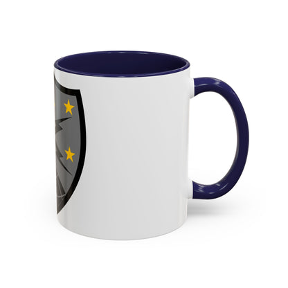 91 Cyber Brigade 2 (U.S. Army) Accent Coffee Mug