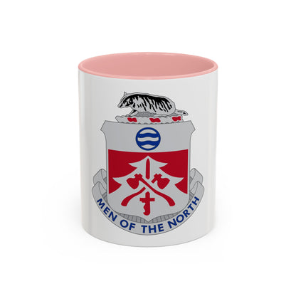 724 Engineer Battalion (U.S. Army) Accent Coffee Mug