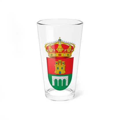Escudo de Alcaucin (Spain) (Coat of Arms) Pint Glass 16oz