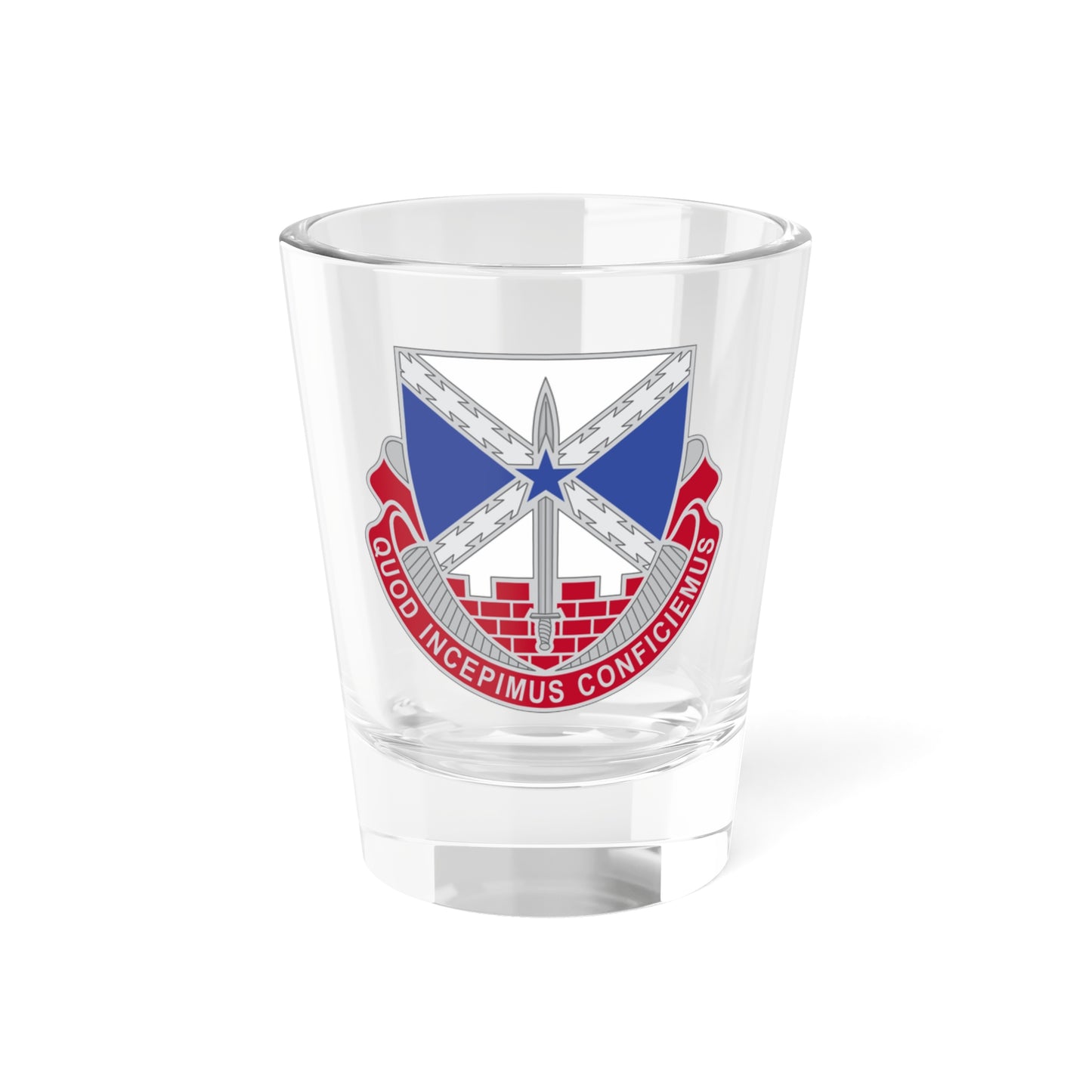 176 Engineer Brigade 2 (U.S. Army) Shot Glass 1.5oz