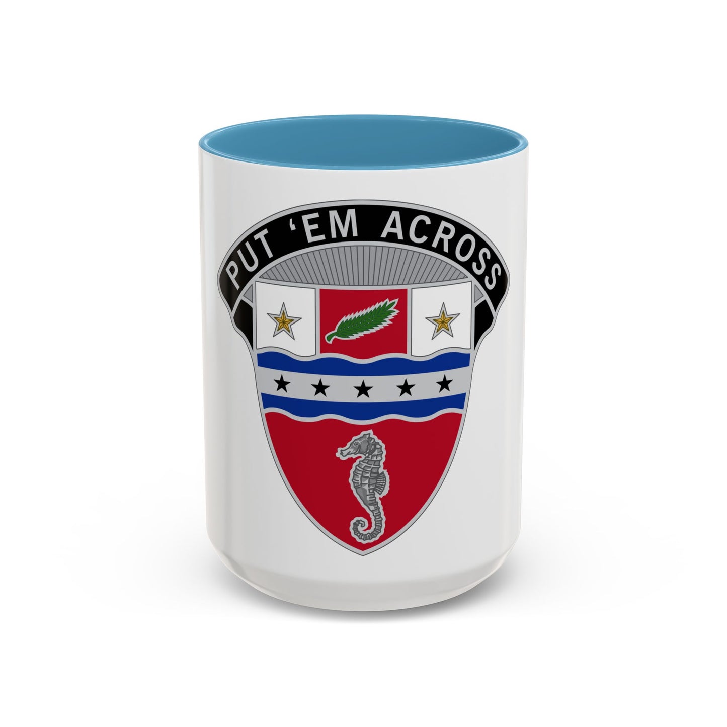 1st Engineer Brigade (U.S. Army) Accent Coffee Mug
