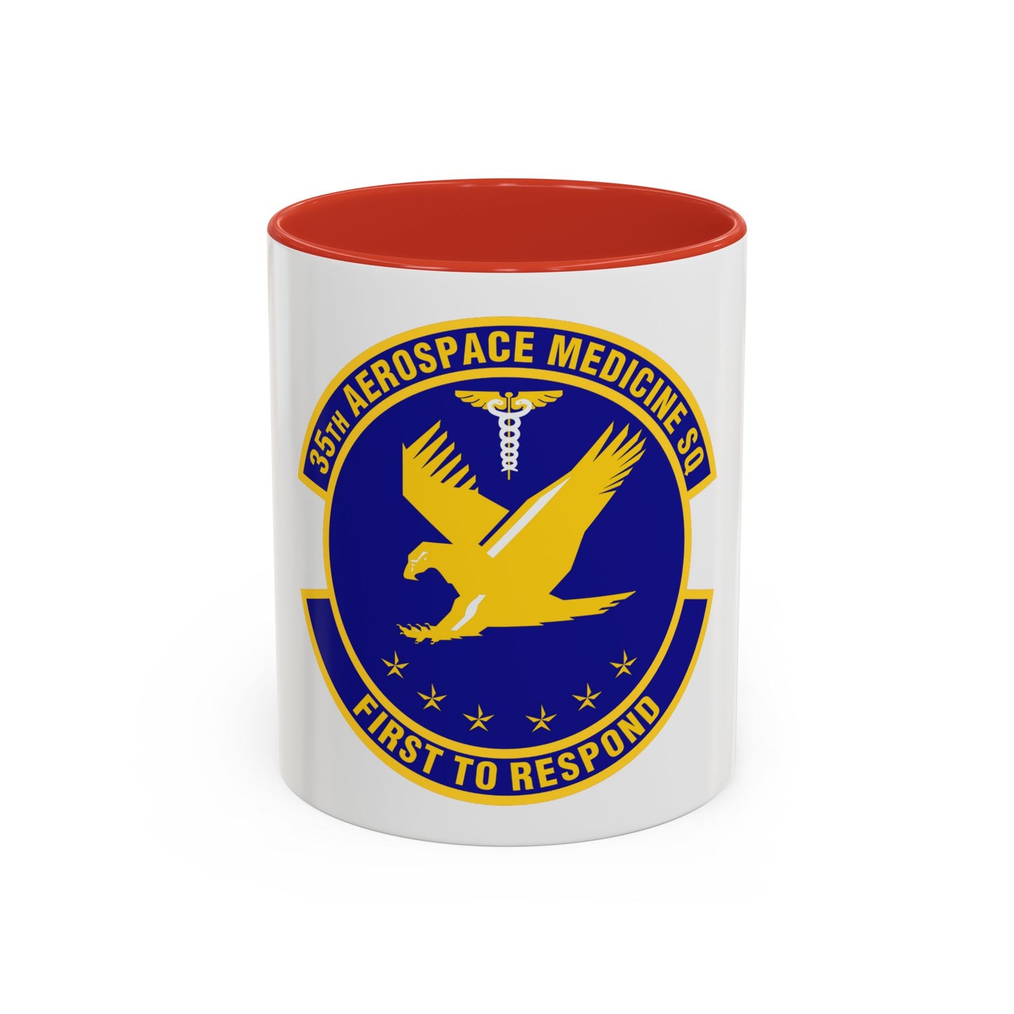 35th Aerospace Medicine Squadron (U.S. Air Force) Accent Coffee Mug