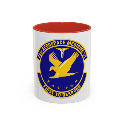 35th Aerospace Medicine Squadron (U.S. Air Force) Accent Coffee Mug