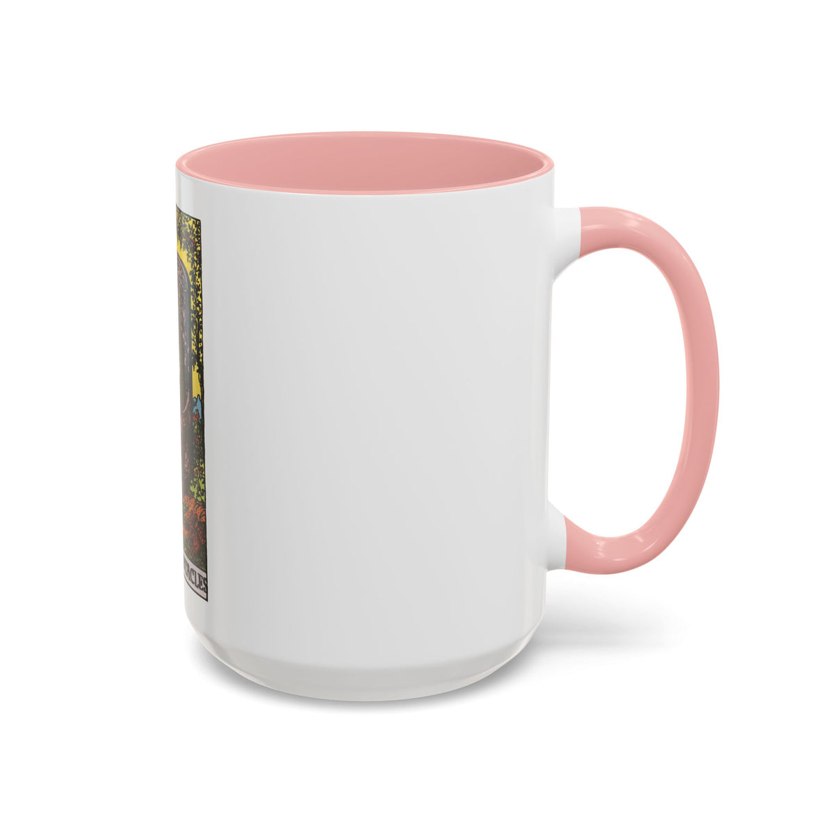 The Queen of Pentacles (Tarot Card) Accent Coffee Mug