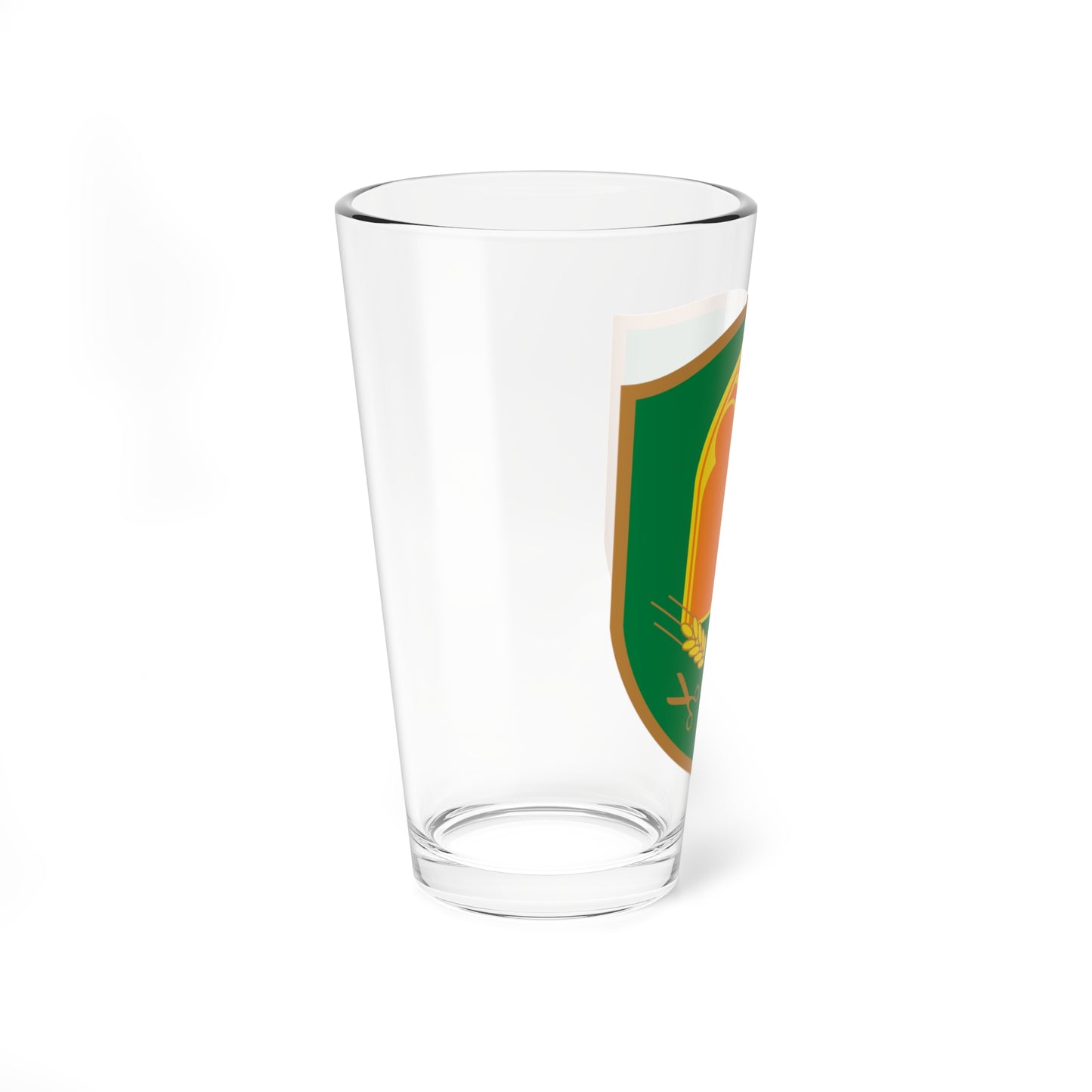 Coat of arms of Turnišče (Slovenia) (Coat of Arms) Pint Glass 16oz