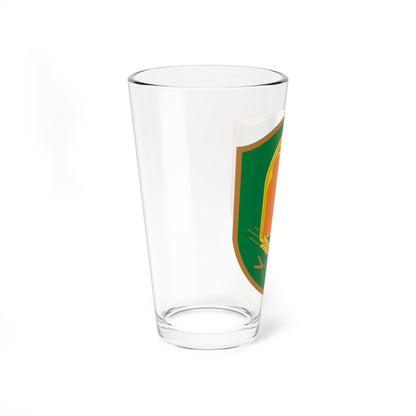 Coat of arms of Turnišče (Slovenia) (Coat of Arms) Pint Glass 16oz