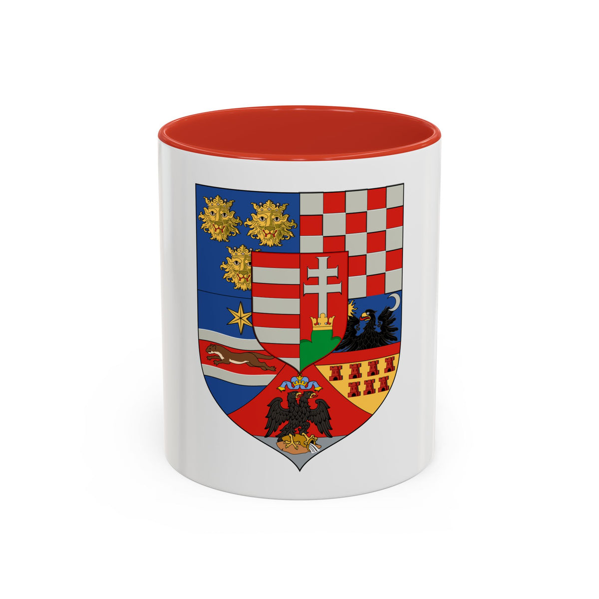Hungary Country History Mid (1867) - Accent Coffee Mug