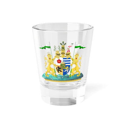 Middle Arms of the Duchy of Saxe-Altenburg (Germany) (Coat of Arms) Shot Glass 1.5oz