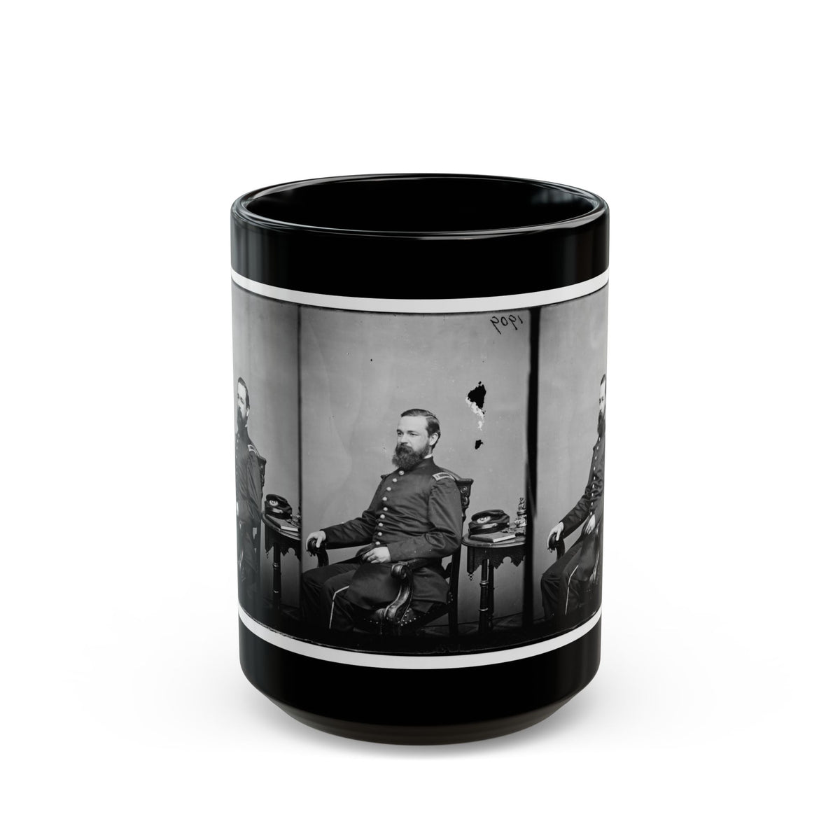 1909 Ass't. Surg. J.W.S. Gouley (U.S. Civil War) Black Coffee Mug