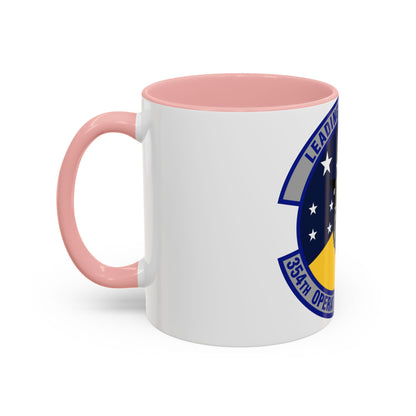 354th Operations Support Squadron (U.S. Air Force) Accent Coffee Mug