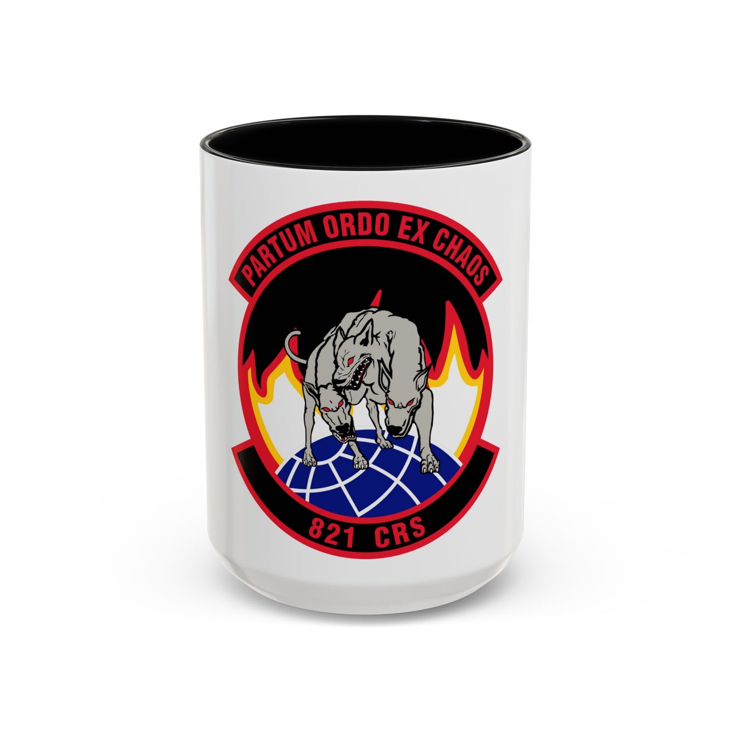 821 Contingency Response Sq AMC (U.S. Air Force) Accent Coffee Mug