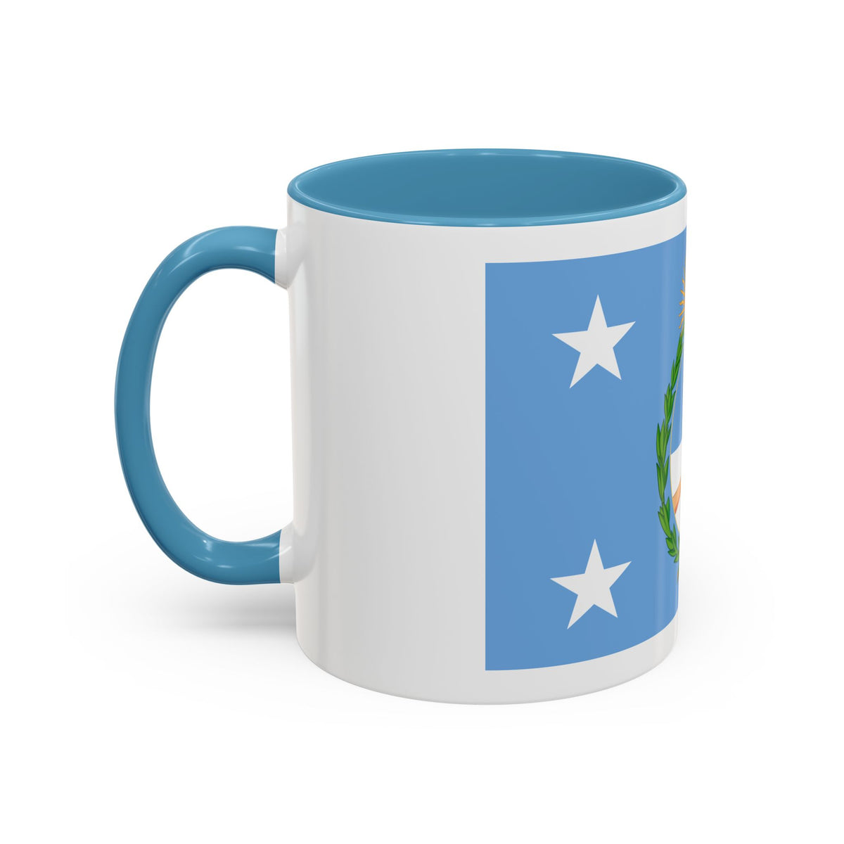 Standard of the President of Argentina Afloat - Accent Coffee Mug