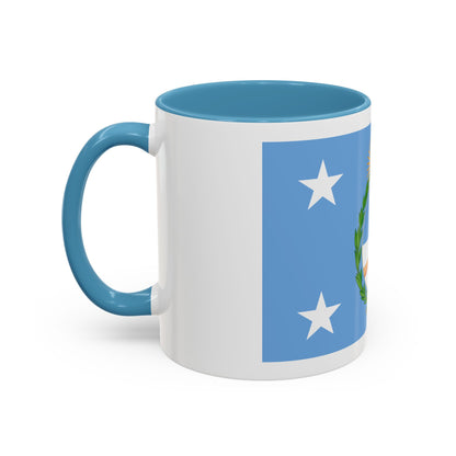 Standard of the President of Argentina Afloat - Accent Coffee Mug