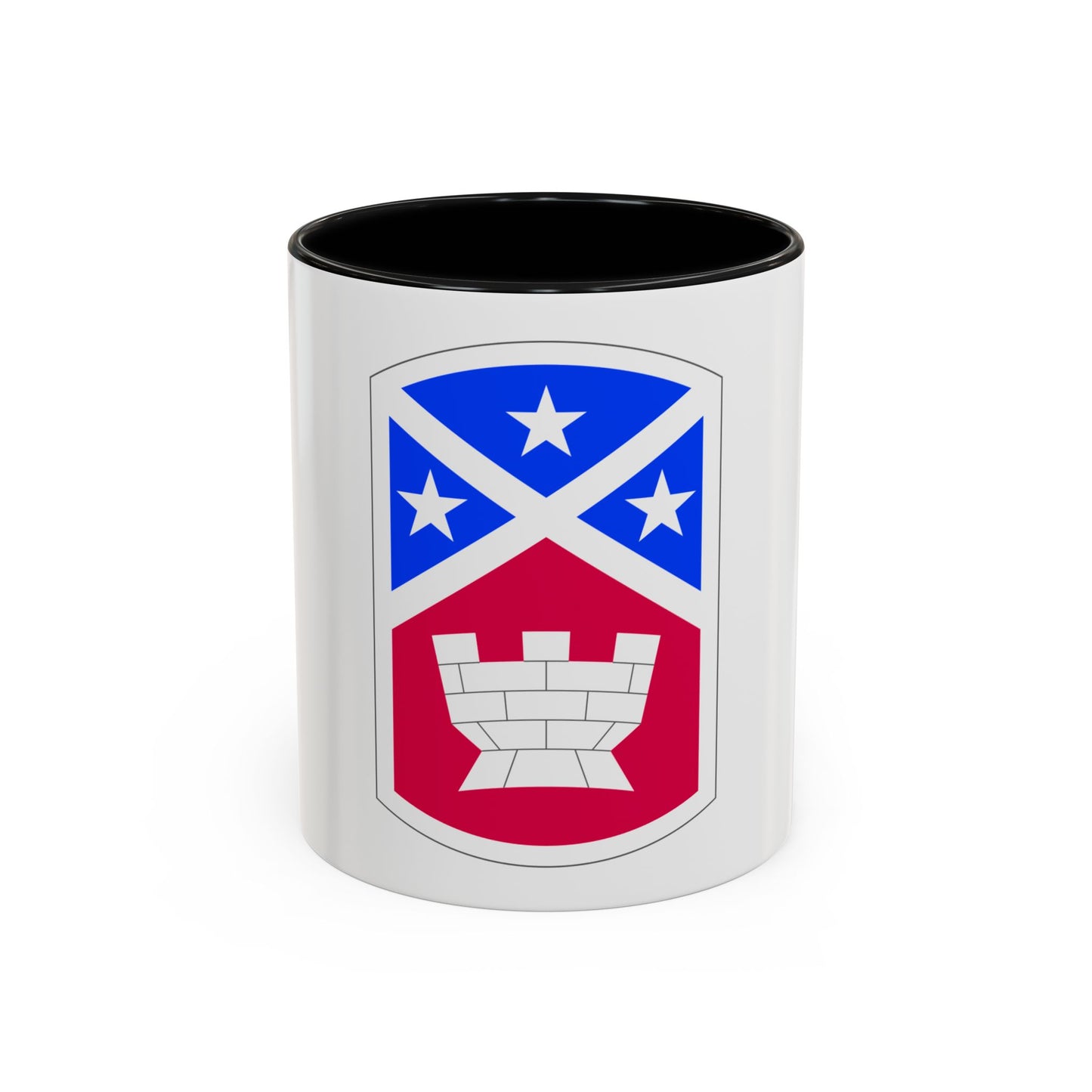 194th Engineer Brigade (U.S. Army) Accent Coffee Mug