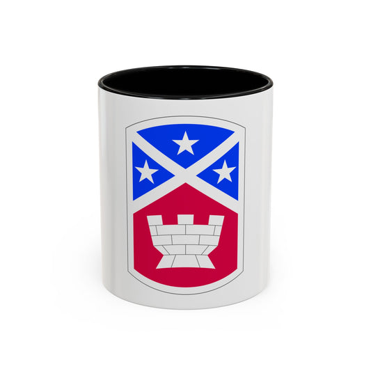194th Engineer Brigade (U.S. Army) Accent Coffee Mug