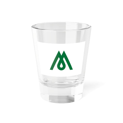 Flag of Mitake Gifu (Japan) Shot Glass 1.5oz