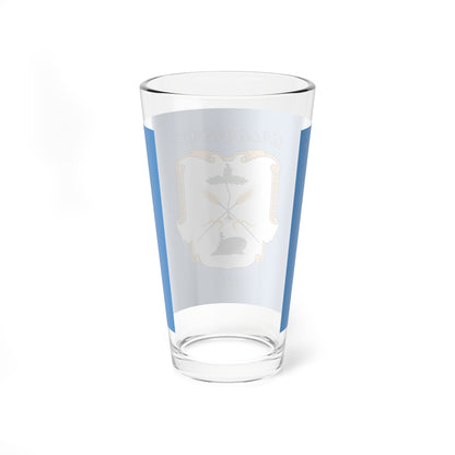 Flag of Galgaheviz (Hungary) Pint Glass 16oz