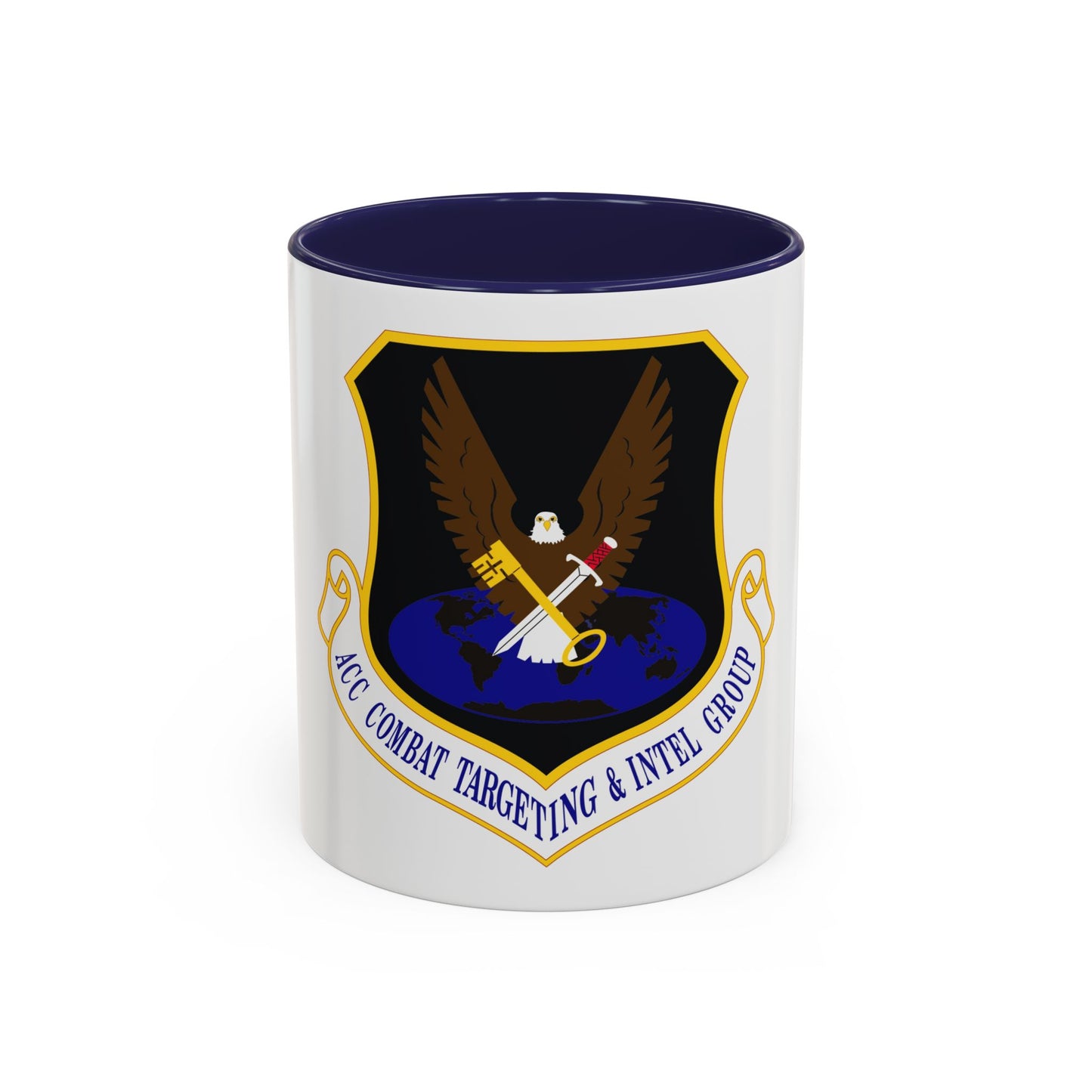 ACC Combat Targeting & Intelligence Group (U.S. Air Force) Accent Coffee Mug