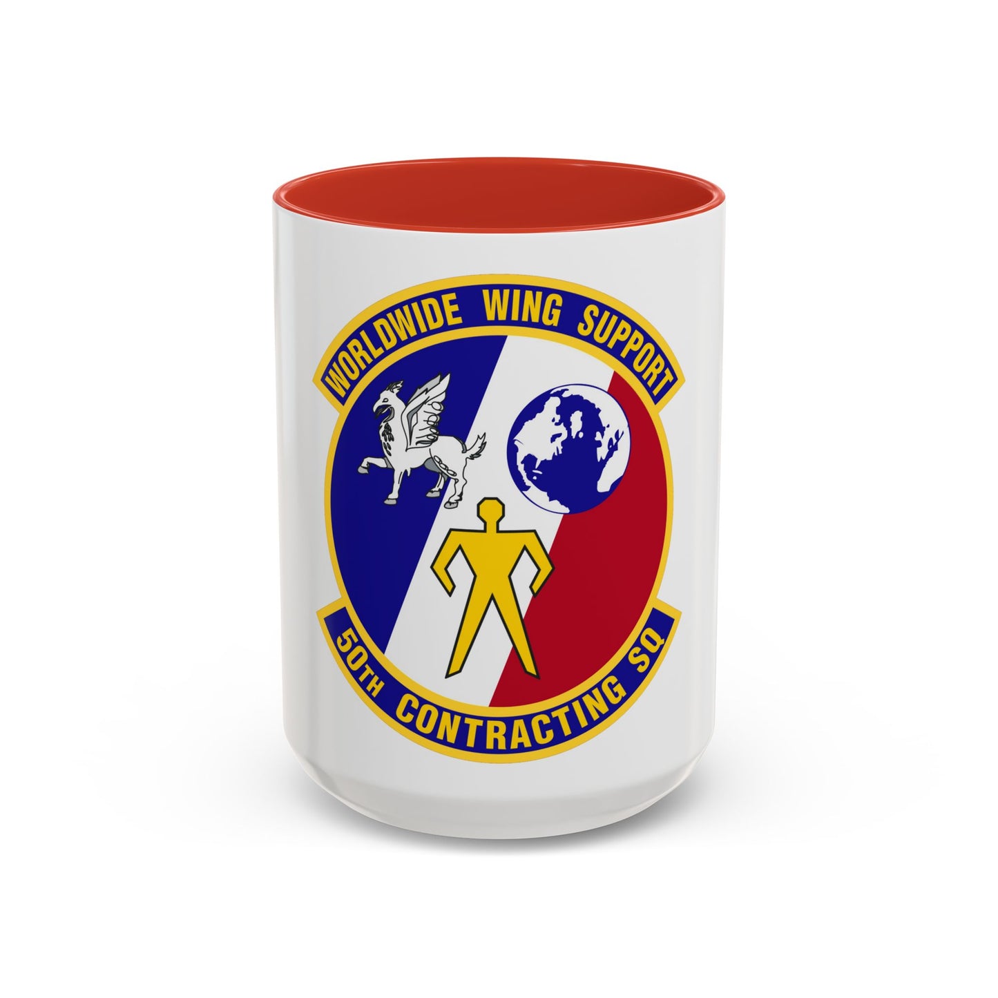 50th Contracting Squadron (U.S. Air Force) Accent Coffee Mug