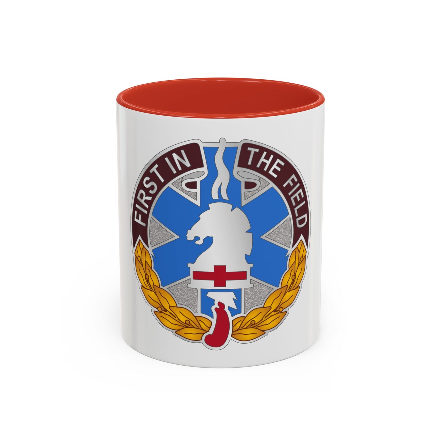 302 Field Hospital (U.S. Army) Accent Coffee Mug
