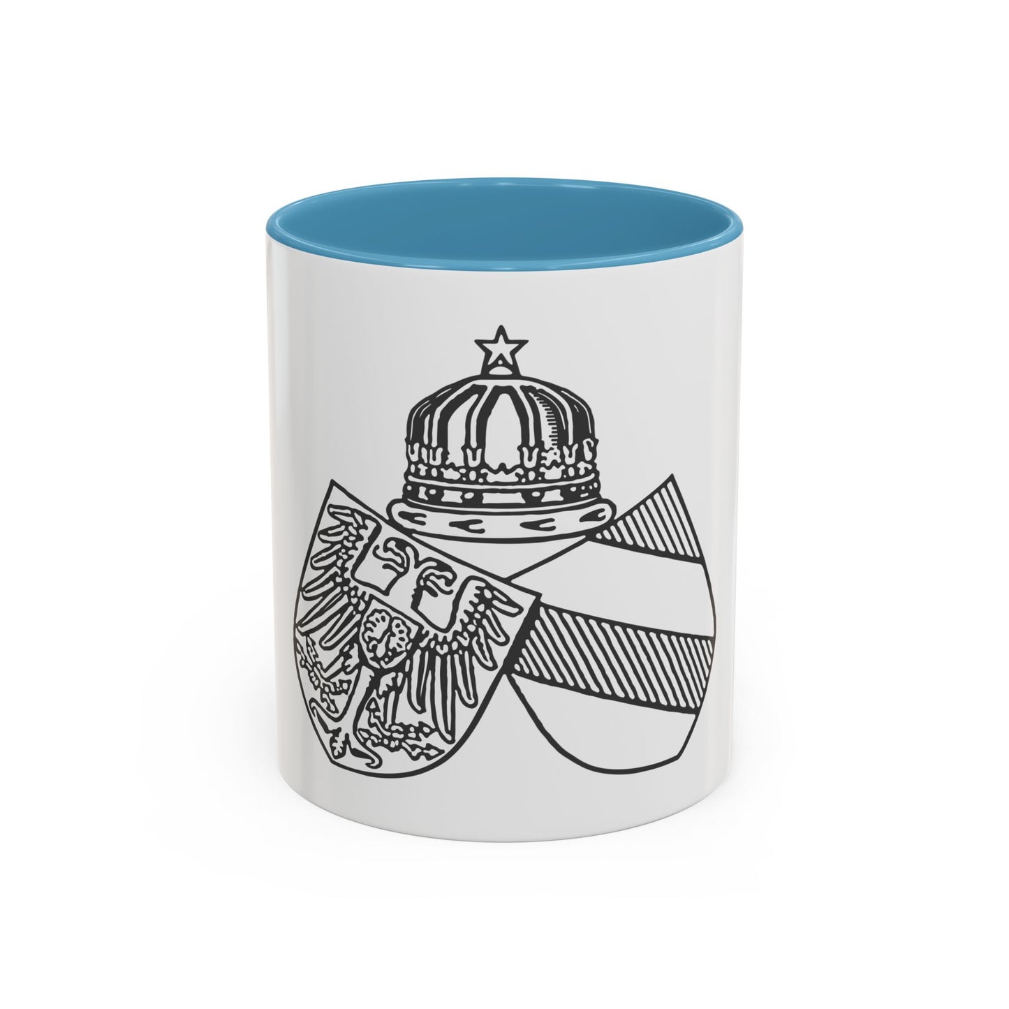 Diplomatic Seal of Prince Wilhelm of Wied - Accent Coffee Mug