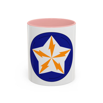 Alaska Communications System (U.S. Army) Accent Coffee Mug