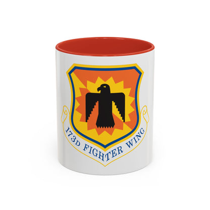 173rd Fighter Wing (U.S. Air Force) Accent Coffee Mug