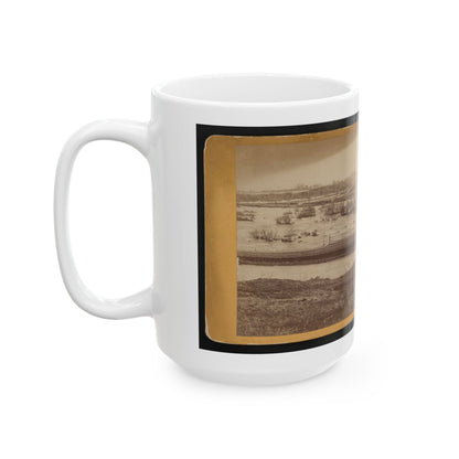 Belle Island, James River (U.S. Civil War) White Coffee Mug