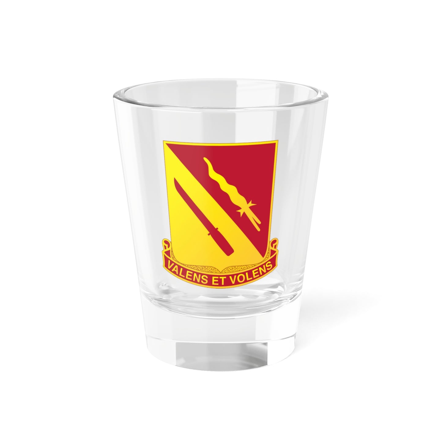 Verre à liqueur du 137e régiment d'artillerie (armée américaine) 1,5 oz