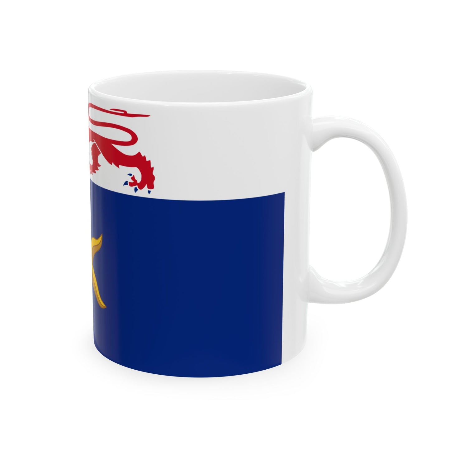 Flag of the City of Hobart Australia - White Coffee Mug