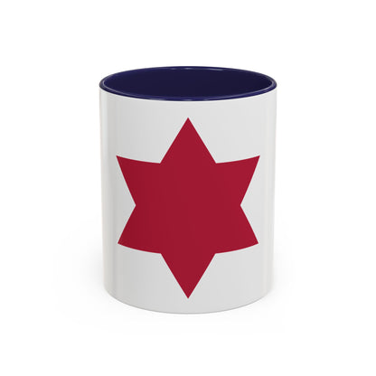 6th Infantry Division (U.S. Army) Accent Coffee Mug