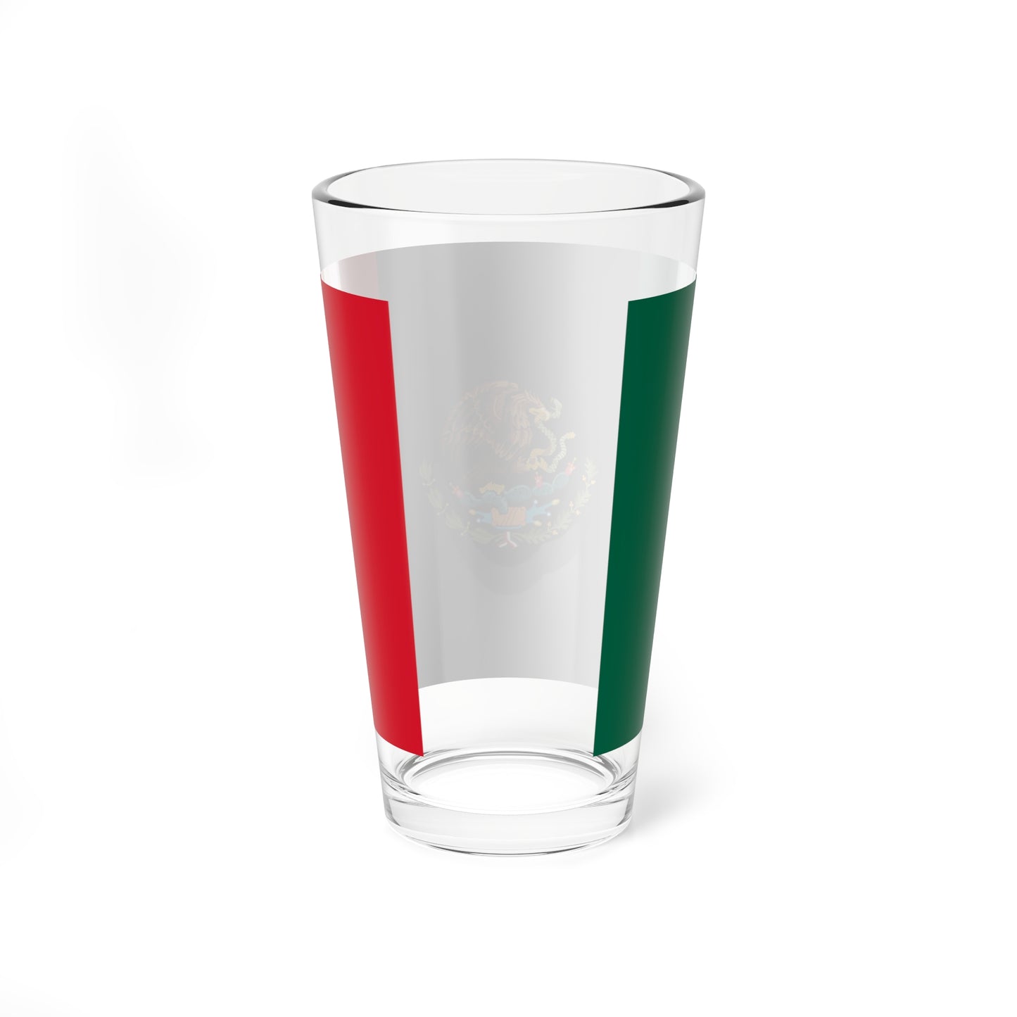African Mexico Flag (Mexico) Pint Glass 16oz