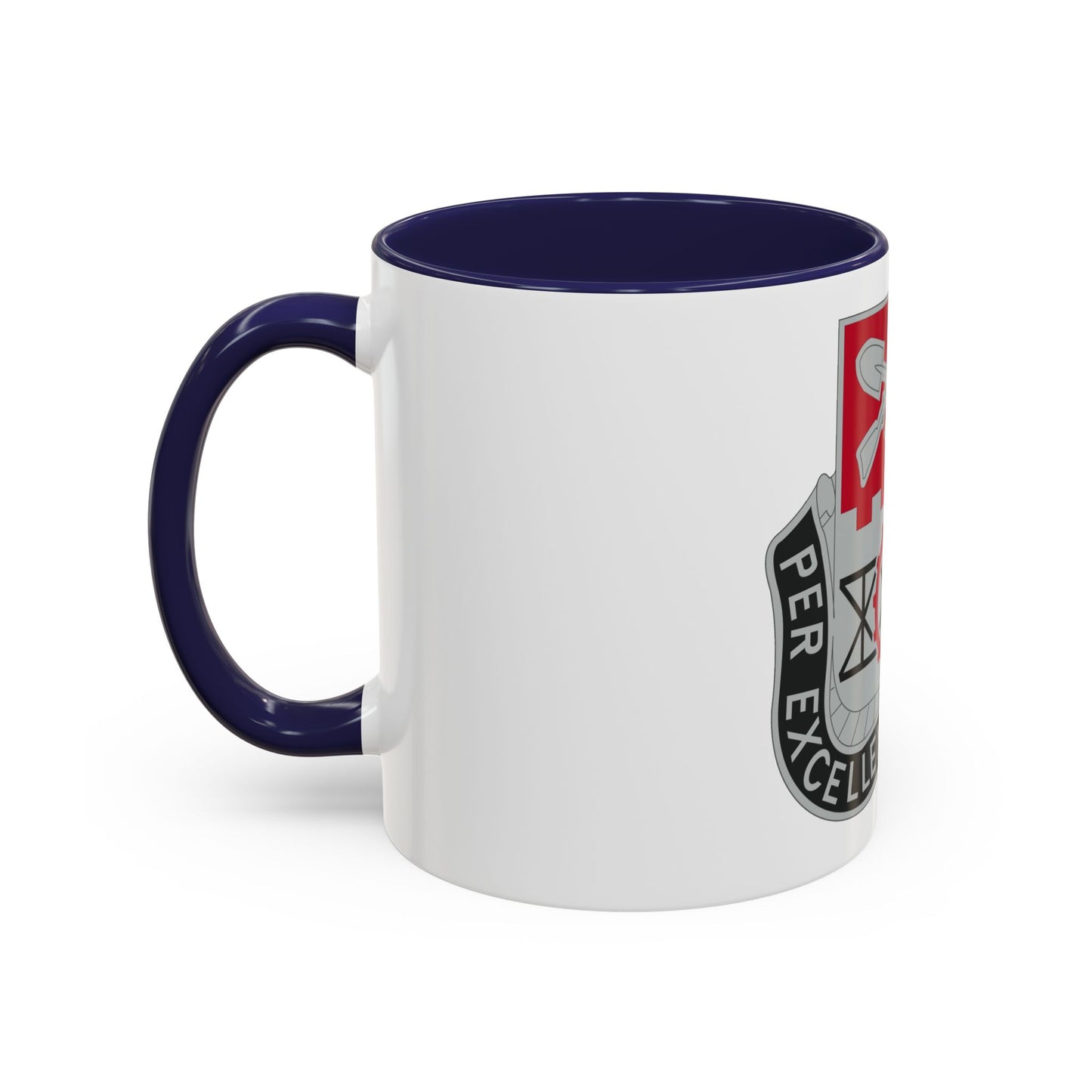 206 Engineer Battalion (U.S. Army) Accent Coffee Mug