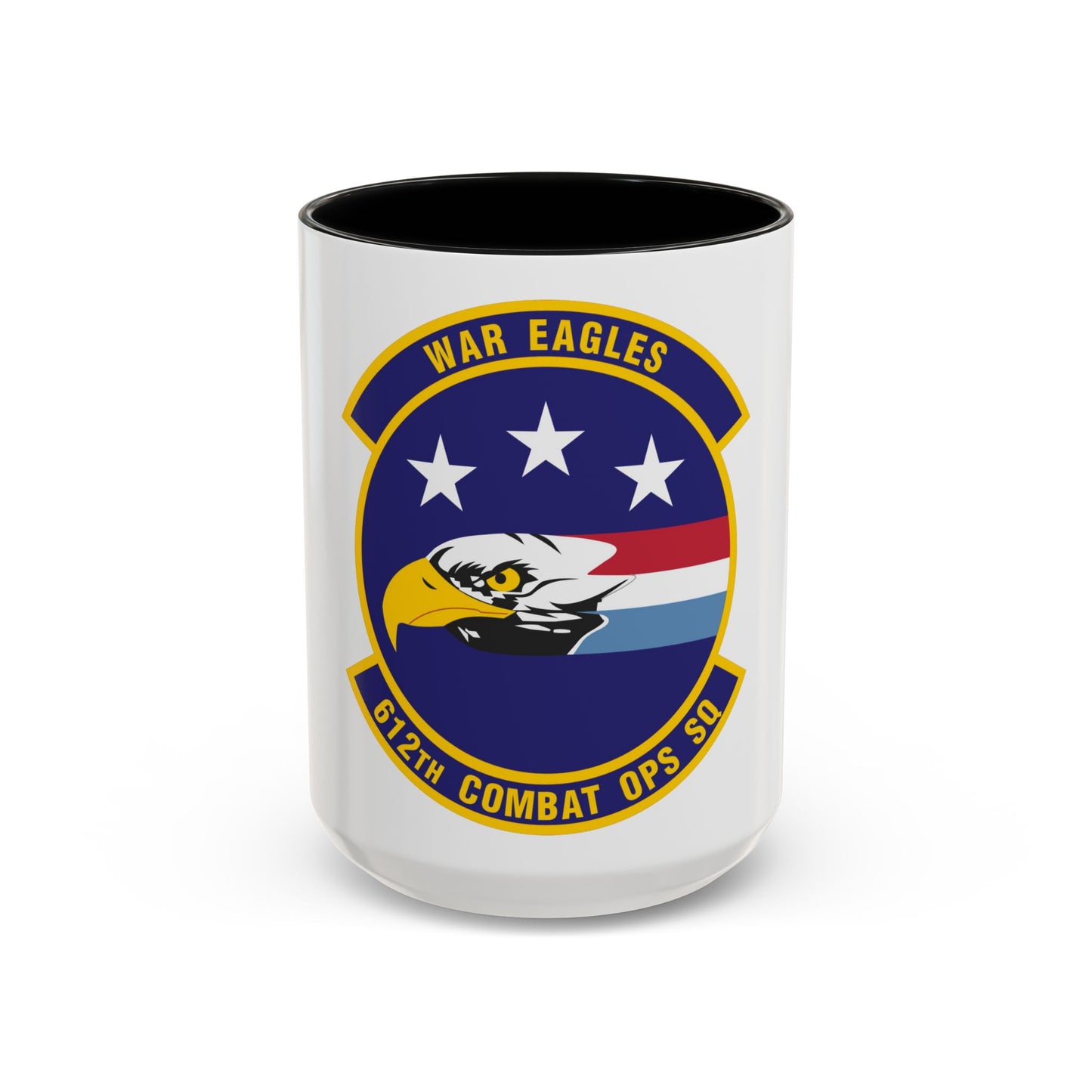 612th Combat Operations Squadron (U.S. Air Force) Accent Coffee Mug