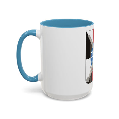 527 Military Intelligence Battalion 2 (U.S. Army) Accent Coffee Mug