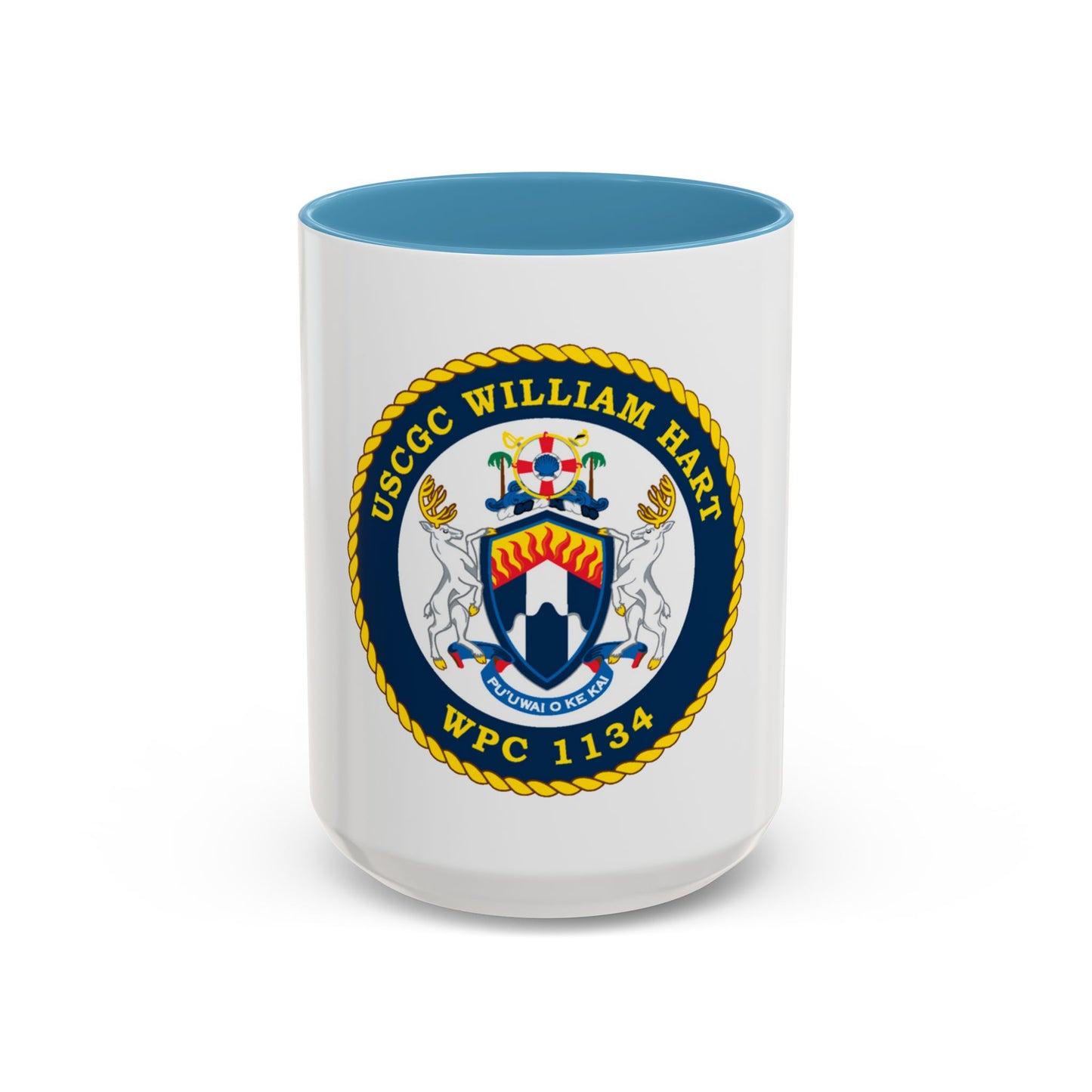 USCG C William Hart WPC 1134 (U.S. Coast Guard) Accent Coffee Mug