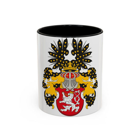 Coat of arms of the Kingdom of Bohemia - Accent Coffee Mug