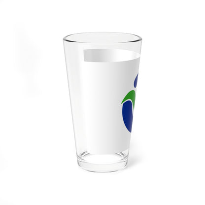 Flag of Nakatosa Kochi (Japan) Pint Glass 16oz
